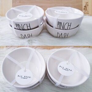 NWT Rae Dunn Pinch & Dash Spice Bowl Sets - 2 sets of 2